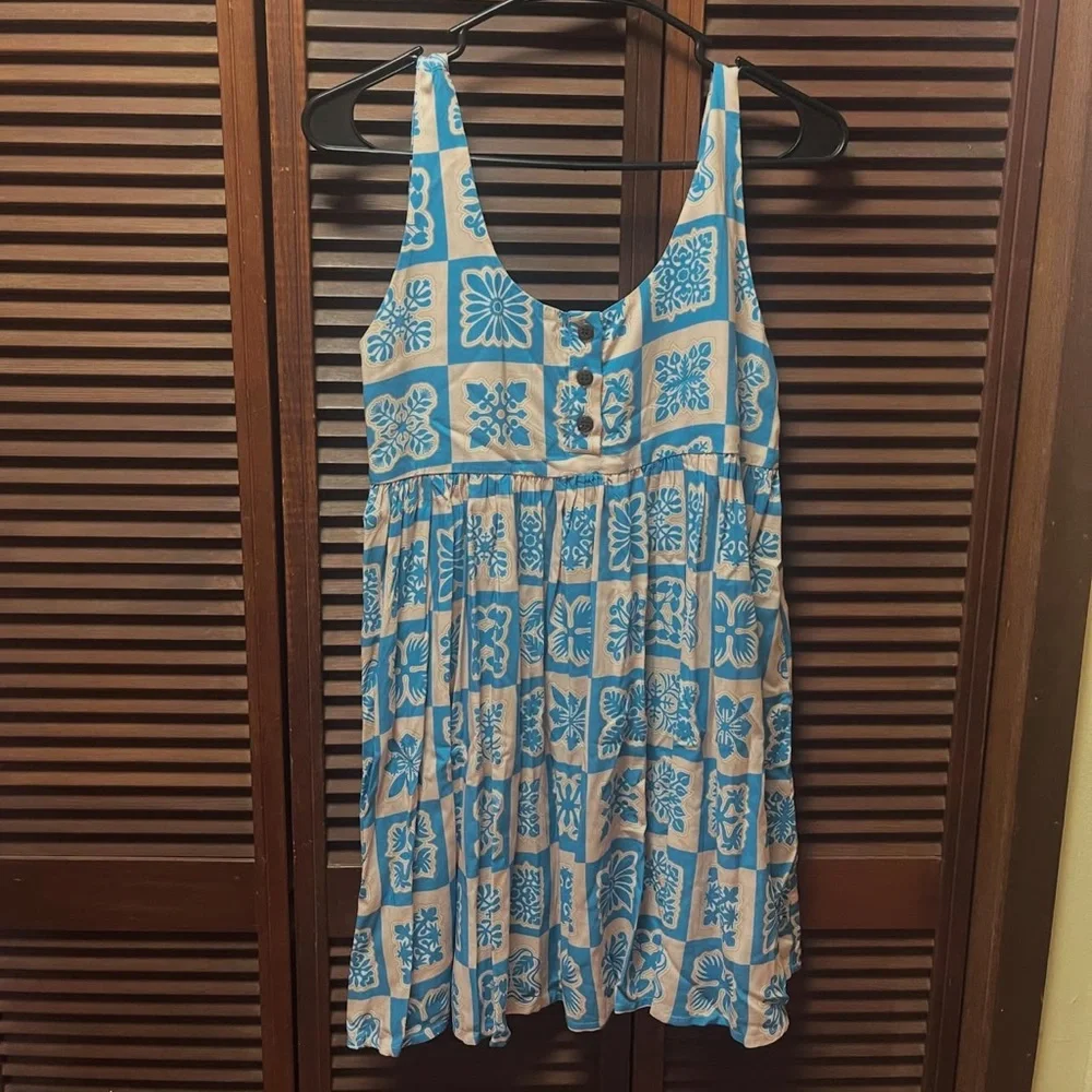 Lei Kinis Hawaiian Quilt Babydoll Dress